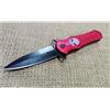V-STORM COLTELLO APERTURA ASSISTITA ROSSO CON TESCHIO