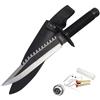 ROYAL COLTELLO CACCIA RAMBO I CON FODERO 1N PELLE
