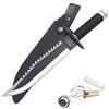 ROYAL COLTELLO CACCIA RAMBO II CON FODERO IN PELLE