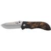 MFH COLTELLO CHIUDIBILE CON MANICO IN LEGNO LAMA COLORE ARGENTO