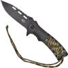 V-STORM COLTELLO CHIUDIBILE LAMA LISCIA CON CORDINO MIMETICO