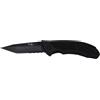 MFH COLTELLO CHIUDIBILE NERO CON INSERTO IN GOMMA