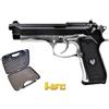 HFC B92F FIREARM GAS SCARRELLANTE FULL METAL BLACK SILVER