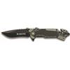 MARTINEZ ALBAINOX COLTELLO MARINE CON TAGLIA CINTURA E FRANGIVETRO