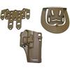ROYAL FONDINA IN POLIMERO AD ESTRAZIONE RAPIDA TAN PER GLOCK 17/18/26