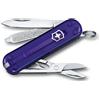 VICTORINOX COLTELLO MULTIUSO VICTORINOX CLASSIC SD BLU TRAS 58MM 7 FUNZIONI