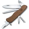VICTORINOX COLTELLO MULTIUSO VICTORINOX FORESTER LEGNO NOCE 12 FUNZIONI