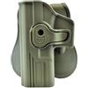 WO-SPORT FONDINA RIGIDA ESTRAZIONE RAPIDA MANCINA PER SERIE GLOCK VERDE