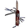 V-STORM COLTELLO SAN MARINO MULTIUSO IN LEGNO PICCOLO FOTO LAMA 4.5CM
