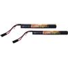 V-STORM BATTERIA 1500MAH-11.1V-15C LI-ION ULTRA POWER 2 PEZZI