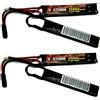 V-STORM BATTERIA LIPO 1100MAH-7.4V-20C CQB ULTRA POWER 2 PEZZI