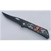V-STORM COLTELLO TASCABILE SLIM TESCHIO LAMA BRUNITA DA 6.5CM