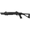 BO MANUFACTURE FUCILE A POMPA A GREEN GAS FABARM STF12 COMPACT FULL METAL BLACK