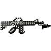 V-STORM FUCILE BIANCO IN FOAM MINECRAFT