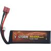 V-STORM BATTERIA LIPO 1600MAH-7.4V-20C ULTRA POWER CONNETTORE DEANS/T-PL