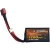 V-STORM BATTERIA LIPO MINI 1200MAH-7.4V-20C ULTRA POWER DEANS/T-PLUG