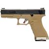 WE G18 CUSTOM GAS SCARRELLANTE SINGOLO/RAFFICA TAN/BLACK/SILVER