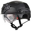 EMERSON CASCO TATTICO EXF BUMP NERO CON VISIERA