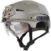 EMERSON CASCO TATTICO EXF BUMP VERDE CON VISIERA