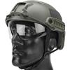 EMERSON CASCO TATTICO FAST BJ VERDE CON VISIERA