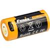 FENIX BATTERIA RICARICABILE USB LI-ION 3,7V 700MAH MOD.16340