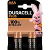 DURACELL BATTERIE DURACELL MINI STILO AAA PLUS POWER ALKALINE CONF. 4PZ