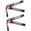 V-STORM BATTERIE LIPO 2200MAH-7.4V-15C CQB ULTRA POWER 2 PEZZI
