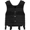 MIL-TEC CORPETTO NERO TACTICAL VEST CON MOLLE PER ACCESSORI