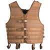 MIL-TEC CORPETTO TAN TACTICAL VEST CON MOLLE PER ACCESSORI