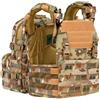 DEFCON 5 CORPETTO TATTICO IMBOTTITO PLATE CARRIER CON ZAINO MULTICAM