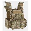 DEFCON 5 CORPETTO TATTICO IMBOTTITO VEST CARRIER CON 3 TASCHE MULTICAM