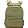 EXAGON COMBAT WEAR CORPETTO TATTICO PLATE CARRIER VERDE IMBOTTITO MOLLE SYSTEM