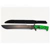 V-STORM MACHETE NERO CON FODERO IN CORDURA MANICO VERDE
