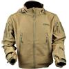 JS-TACTICAL GIACCA IMPERMEABILE ANTIVENTO SHARK SKIN TAN