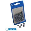 MEGALINE BIGLIE IN ACCIAIO PER FIONDA DIAM-7.9MM, CONF DA 100PZ