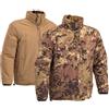 DEFCON 5 GIACCA TERMICA IMPERMEABILE REVERSIBILE VEGETATA ITALIA/TAN