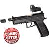 CESKA ZBROJOVKA CZ P-09 CO2 SCARRELLANTE OPTIC READY COMPENSATORE E RED DOT