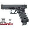 UMAREX GLOCK G17 BLACK CO2 SCARRELLANTE GEN3 DELUXE CON VALIGETTA