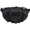 JS-TACTICAL MARSUPIO TATTICO NERO IN CORDURA RINFORZATA