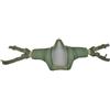 WO-SPORT MASCHERA FACCIALE IN RETE PER ELMETTO FAST VERDE