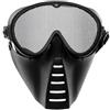 ASG MASCHERA FACCIALE NERA CON RETE