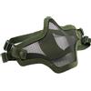 ROYAL MASCHERA FACCIALE TACTICAL NET METAL VERDE