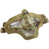 ROYAL MASCHERA FACCIALE TACTICAL NET METAL WOODALAND