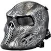 ROYAL MASCHERA TACTICAL SKULL IN TECNOPOLIMERO SILVER/BLACK