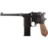 WE MAUSER C96 GAS FULL METAL SINGOLO/RAFFICA CON CALCIO