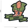 V-STORM PATCH 3D IN PVC CON VELCRO DADDY GIRL