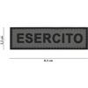 V-STORM PATCH 3D IN PVC CON VELCRO ESERCITO GRIGIO