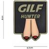 V-STORM PATCH 3D IN PVC CON VELCRO GILF HUNTER
