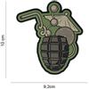 V-STORM PATCH 3D IN PVC CON VELCRO GRANATA DA COCKTAIL