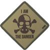 V-STORM PATCH 3D IN PVC CON VELCRO I AM THE DANGER